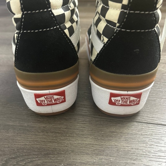 Vans sk8 hi stacked Checkerboard High-Top Sneakers - Picture 5 of 8